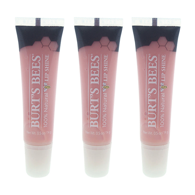 Burts Bees Burts Bees Lip Shine - 010 Whisper by Burts Bees for Women - 0.5 oz Lip Gloss - Pack of 3