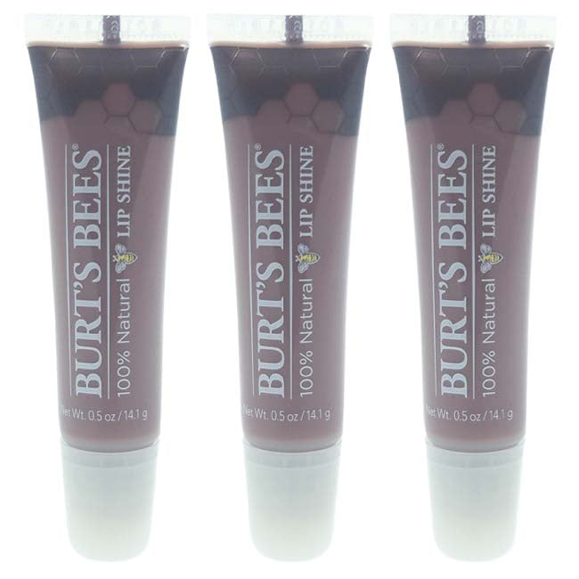 Burts Bees Burts Bees Lip Shine - 016 Spontaneity by Burts Bees for Women - 0.5 oz Lip Gloss - Pack of 3