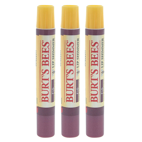 Burt's Bees Burts Bees Lip Shimmer - Fig by Burts Bees for Women - 0.09 oz Lip Shimmer - Pack of 3