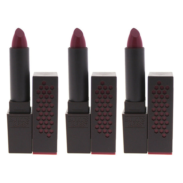 Burts Bees Burts Bees Lipstick - 530 Lily Lake by Burts Bees for Women - 0.12 oz Lipstick - Pack of 3