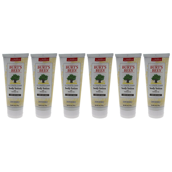 Burts Bees Ultimate Care Body Lotion by Burts Bees for Unisex - 6 oz Body Lotion - Pack of 6