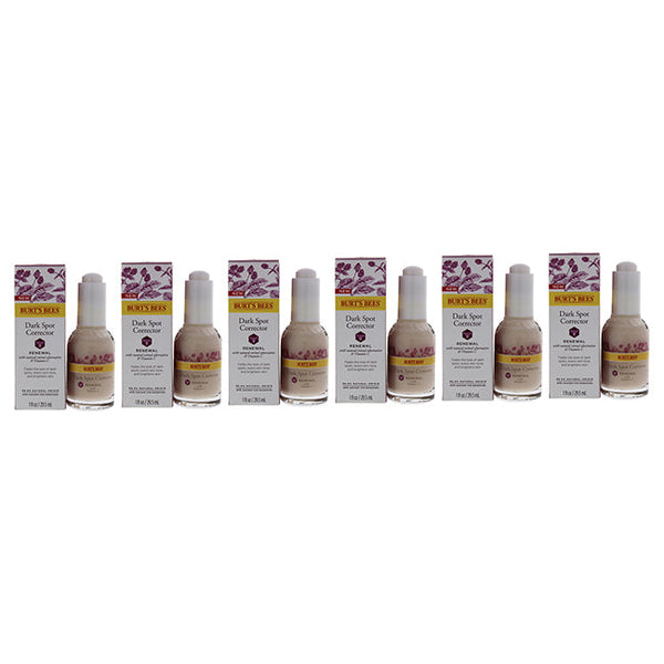 Burts Bees Dark Spot Corrector by Burts Bees for Unisex - 1 oz Corrector - Pack of 6