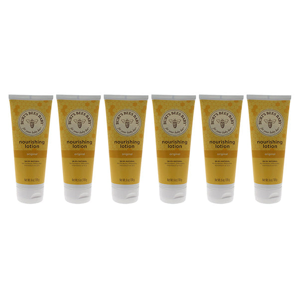 Burts Bees Baby Bee Nourishing Lotion Original by Burts Bees for Kids - 6 oz Lotion - Pack of 6