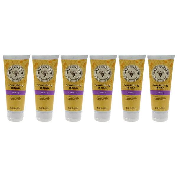 Burts Bees Baby Nourishing Lotion Calming by Burts Bees for Kids - 6 oz Lotion - Pack of 6