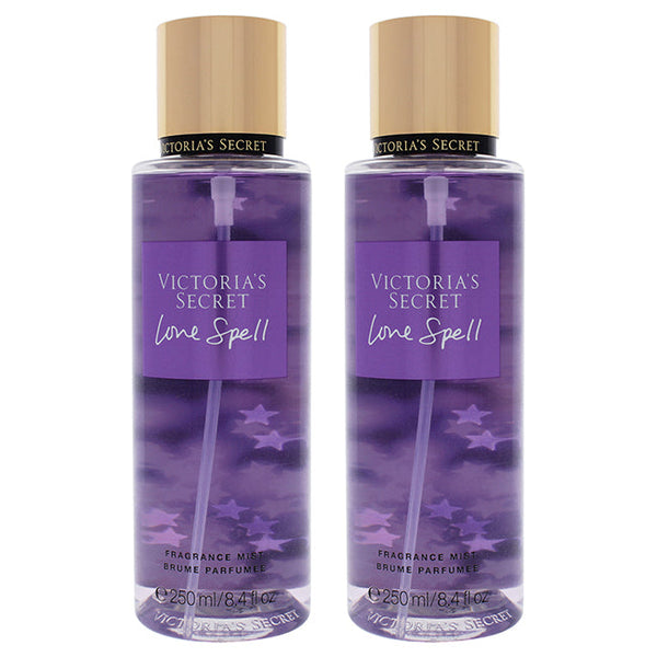 Victoria's Secret Love Spell by Victorias Secret for Women - 8.4 oz Fragrance Mist - Pack of 2