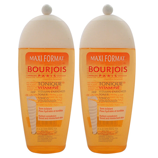 Bourjois Maxi Format Vitamin-Enriched Toner by Bourjois for Women - 8.4 oz Toner - Pack of 2