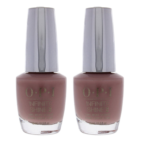 OPI Infinite Shine 2 Lacquer - ISL SH4 Bare My Soul by OPI for Women - 0.5 oz Nail Polish - Pack of 2