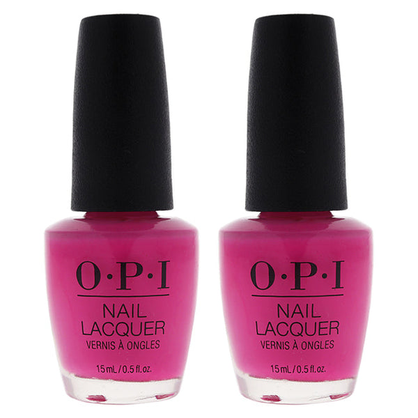 OPI Nail Lacquer - NL N72 V-I-Pink Passes by OPI for Women - 0.5 oz Nail Polish - Pack of 2