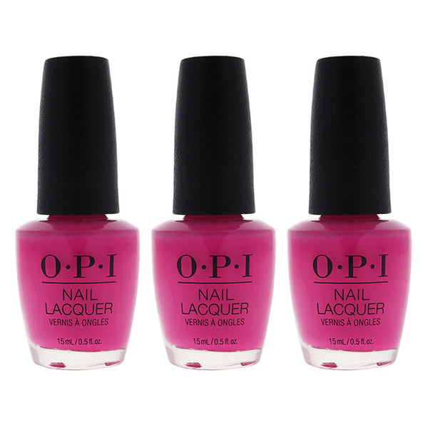OPI Nail Lacquer - NL N72 V-I-Pink Passes by OPI for Women - 0.5 oz Nail Polish - Pack of 3