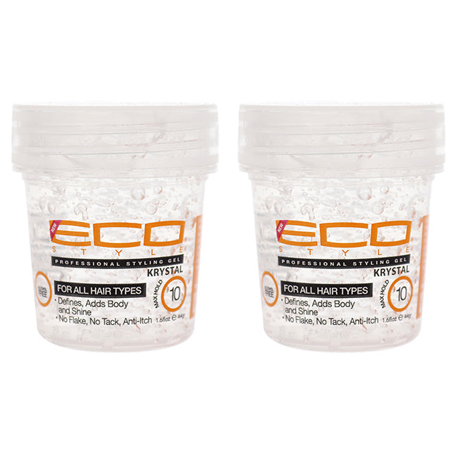 Ecoco Eco Style Gel - Krystal by Ecoco for Unisex - 1.6 oz Gel - Pack of 2
