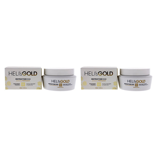 Helis Gold Restructure Masque by Helis Gold for Unisex - 8.4 oz Masque - Pack of 2
