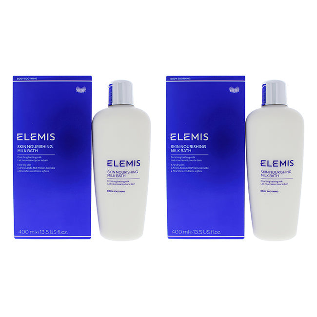 Elemis Skin Nourishing Milk Bath by Elemis for Unisex - 13.5 oz Milk Bath - Pack of 2
