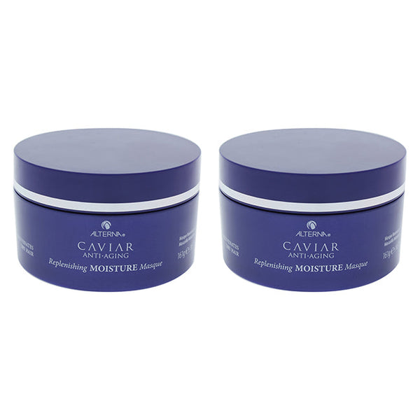 Alterna Caviar Anti-Aging Replenishing Moisture Masque by Alterna for Unisex - 5.7 oz Masque - Pack of 2