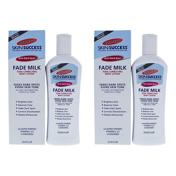 Palmers Skin Success Anti-Dark Spot Fade Milk by Palmers for Unisex - 8.5 oz Body Lotion - Pack of 2