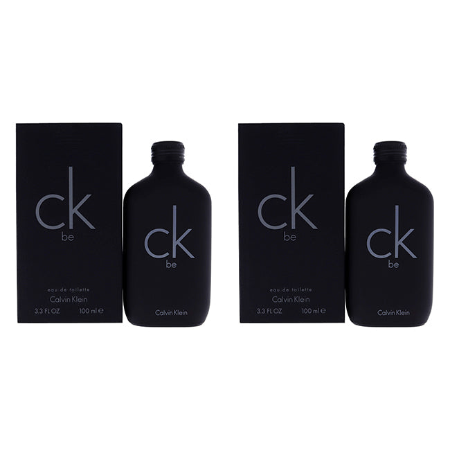 Calvin Klein CK Be by Calvin Klein for Unisex - 3.4 oz EDT Spray - Pack of 2