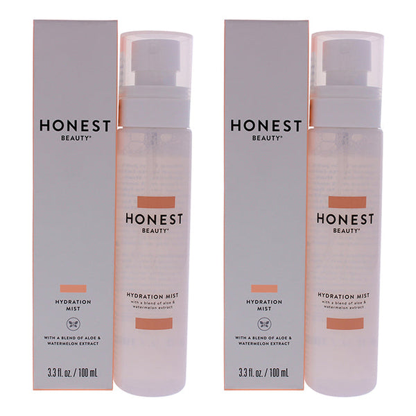 Honest Elevated Hydration Mist by Honest for Women - 3.3 oz Mist - Pack of 2