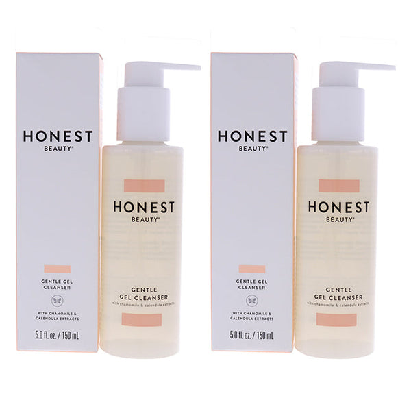 Honest Gentle Gel Cleanser by Honest for Women - 5 oz Cleanser - Pack of 2