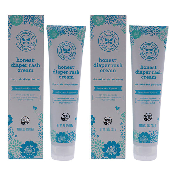 Honest Honest Diaper Rash Cream by Honest for Kids - 2.5 oz Cream - Pack of 2