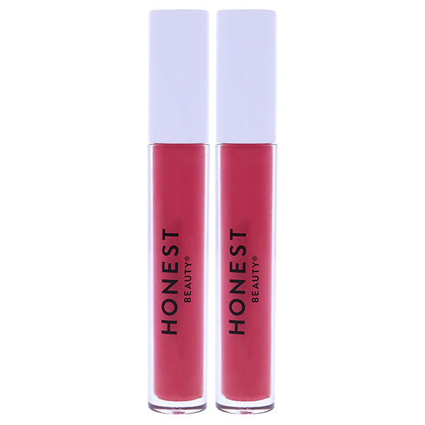 Honest Liquid Lipstick - Goddess by Honest for Women - 0.12 oz Lipstick - Pack of 2