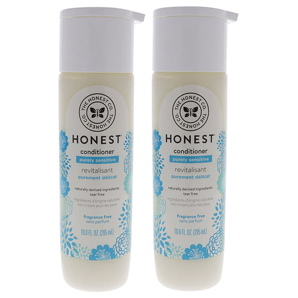 Honest Purely Sensitive Conditioner - Fragrance Free by Honest for Kids - 10 oz Conditioner - Pack of 2