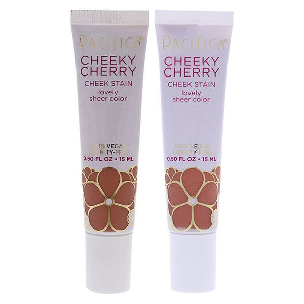 Pacifica Cheeky Cherry Cheek Stain Kit by Pacifica for Women - 2 Pc Kit 0.5oz Blush Cherry Baby, 0.5oz Blush Sweet Cherry