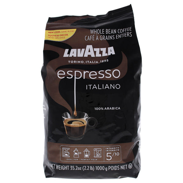 Lavazza Caffe Espresso Medium Roast Whole Bean Coffee by Lavazza for Unisex - 35.2 oz Coffee