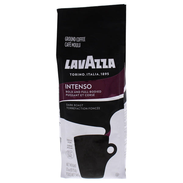 Lavazza Intenso Dark Roast Ground Coffee by Lavazza for Unisex - 12 oz Coffee