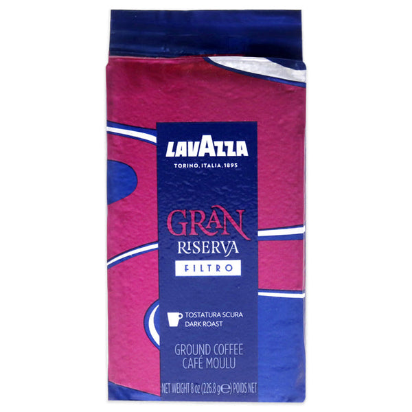 Lavazza Gran Riserva Filtro Dark Roast Ground Coffee by Lavazza - 8 oz Coffee