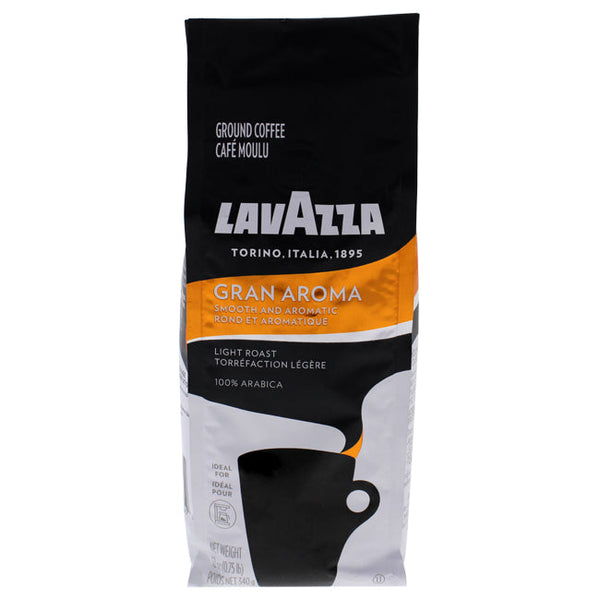Lavazza Gran Aroma Medium Roast Ground Coffee by Lavazza for Unisex - 12 oz Coffee