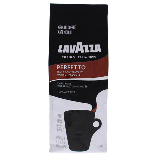 Lavazza Perfetto Espresso Roast Ground Coffee by Lavazza for Unisex - 12 oz Coffee