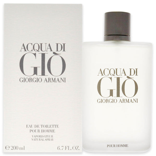 Giorgio Armani Acqua Di Gio by Giorgio Armani for Men - 6.7 oz EDT Spray