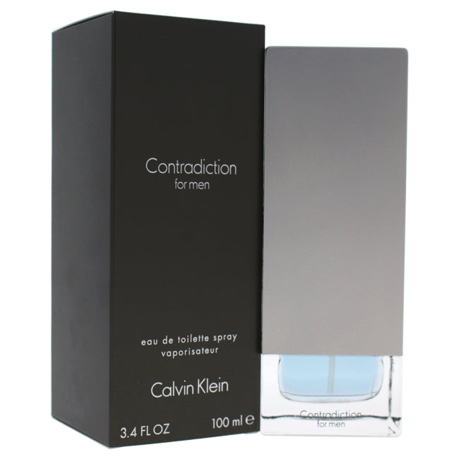 Calvin Klein Contradiction by Calvin Klein for Men - 3.4 oz EDT Spray