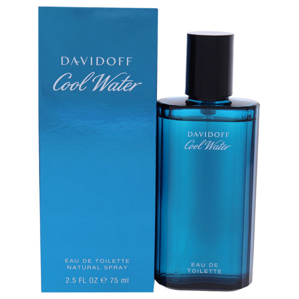 Davidoff Cool Water by Davidoff for Men - 2.5 oz EDT Spray