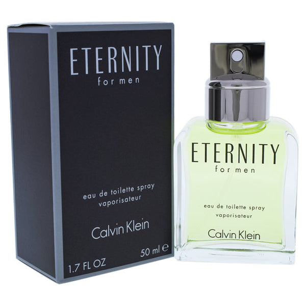 Calvin Klein Eternity by Calvin Klein for Men - 1.6 oz EDT Spray