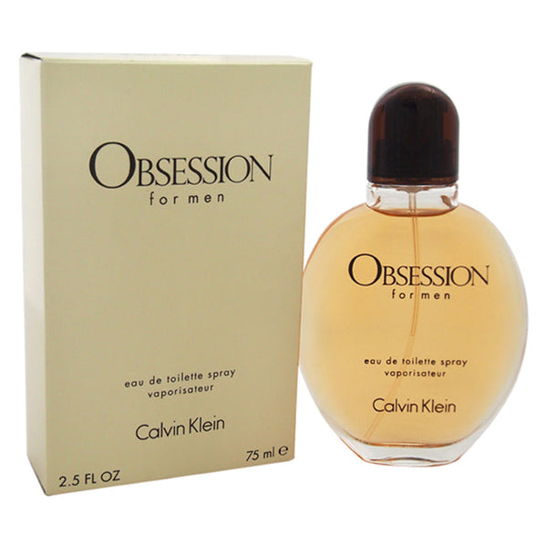 Calvin Klein Obsession by Calvin Klein for Men - 2.5 oz EDT Spray