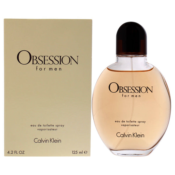 Calvin Klein Obsession by Calvin Klein for Men - 4.2 oz EDT Spray