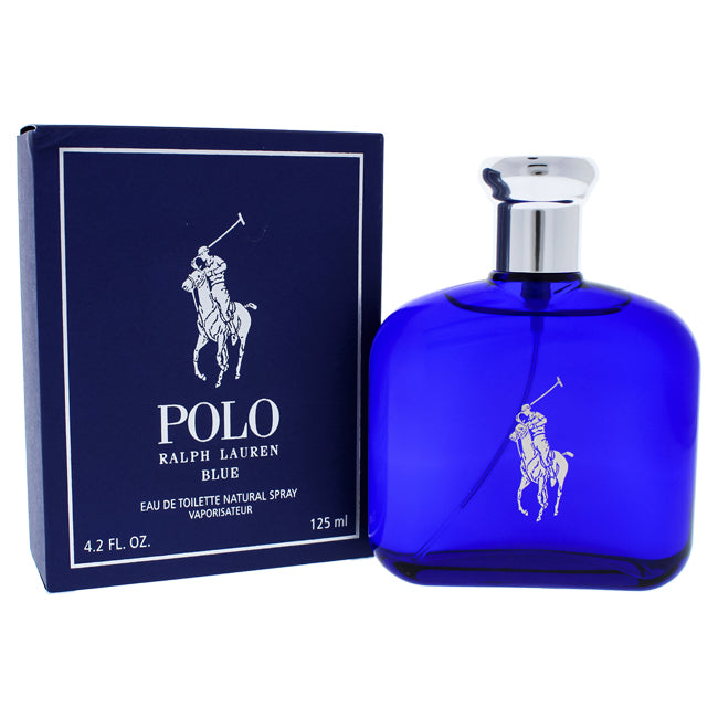 Ralph Lauren Polo Blue by Ralph Lauren for Men - 4.2 oz EDT Spray