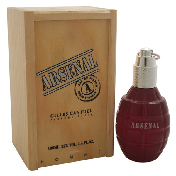 Gilles Cantuel Arsenal Red by Gilles Cantuel for Men - 3.4 oz EDP Spray