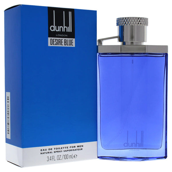Alfred Dunhill Desire Blue by Alfred Dunhill for Men - 3.4 oz EDT Spray