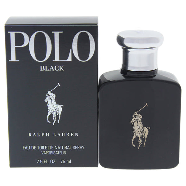 Ralph Lauren Polo Black by Ralph Lauren for Men - 2.5 oz EDT Spray
