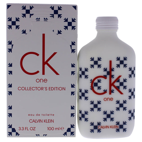 Calvin Klein CK One by Calvin Klein for Unisex - 3.3 oz EDT Spray (Collectors Bottle)