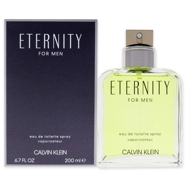 Calvin Klein Eternity by Calvin Klein for Men - 6.7 oz EDT Spray