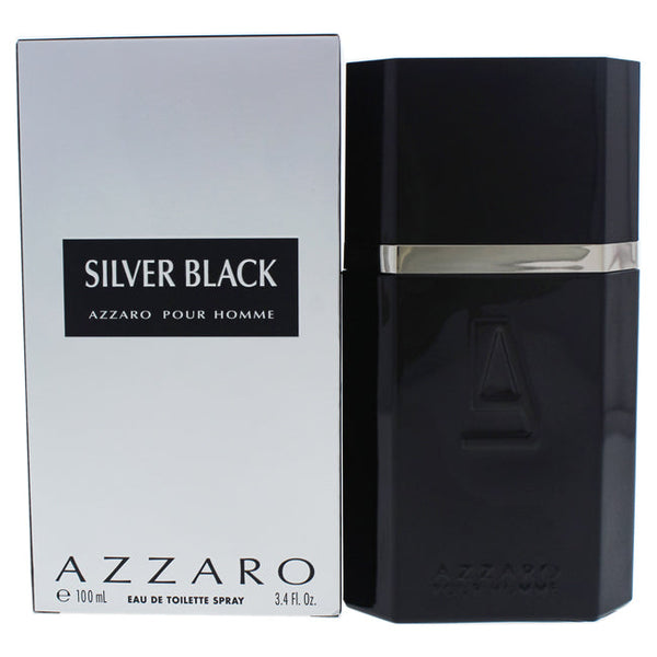 Azzaro Silver Black by Azzaro for Men - 3.4 oz EDT Spray