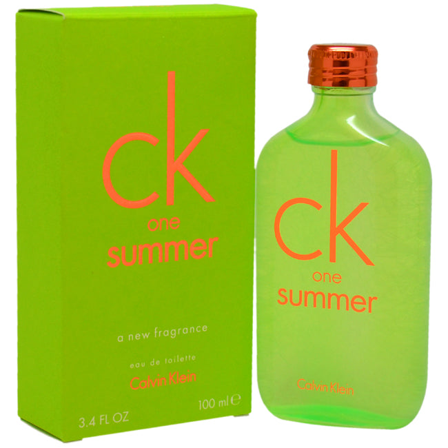 Calvin Klein CK One Summer by Calvin Klein for Unisex - 3.4 oz EDT Spray