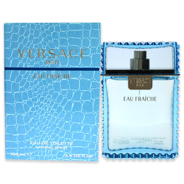 Versace Versace Man Eau Fraiche by Versace for Men - 3.4 oz EDT Spray