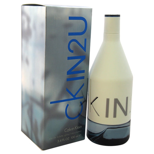 Calvin Klein CKIN2U by Calvin Klein for Men - 3.3 oz EDT Spray