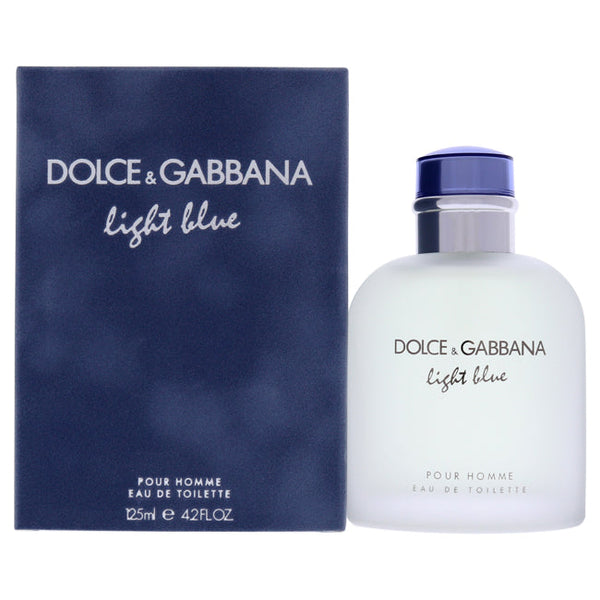 Dolce and Gabbana Light Blue by Dolce and Gabbana for Men - 4.2 oz EDT Spray