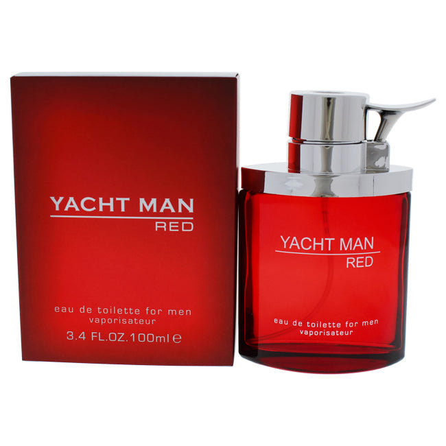 Myrurgia Yacht Man Red by Myrurgia for Men - 3.4 oz EDT Spray