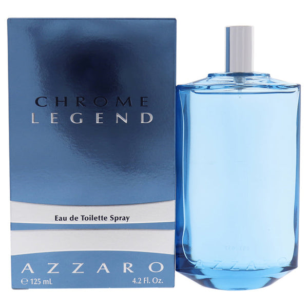 Azzaro Chrome Legend by Azzaro for Men - 4.2 oz EDT Spray