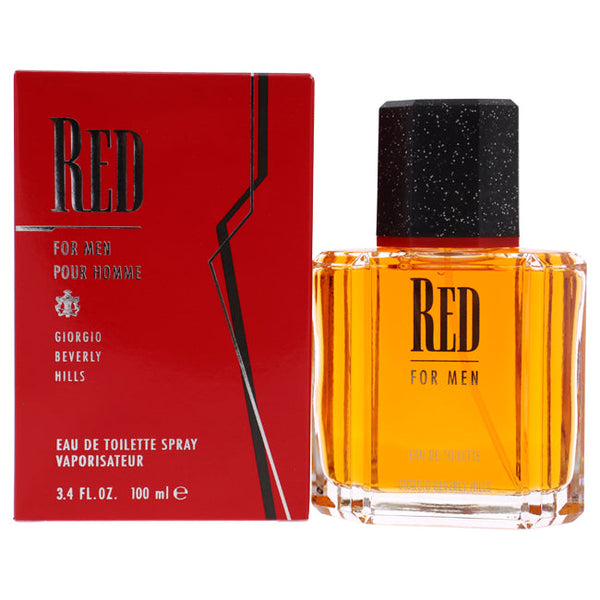 Giorgio Beverly Hills Red by Giorgio Beverly Hills for Men - 3.4 oz EDT Spray